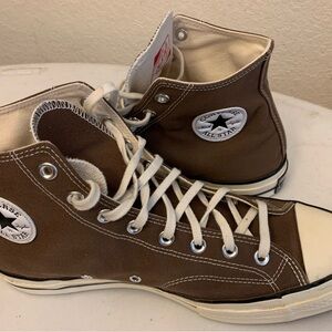 Converse Brown High-Top Sneakers